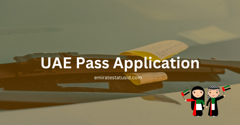 UAE pass application